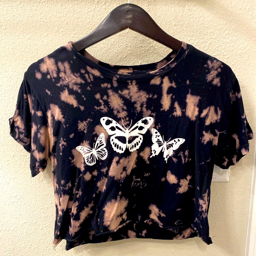 Tie dye crop top